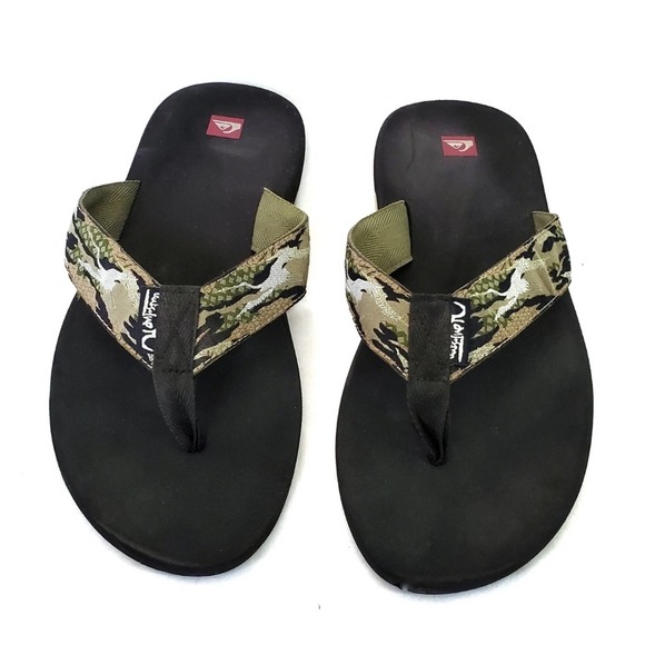 Quiksilver Shoes Quiksilver Fabric Strap Flip Flop Sandals Poshmark